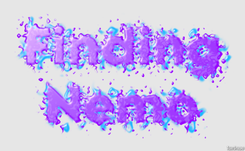 Finding Nemo Text Effect