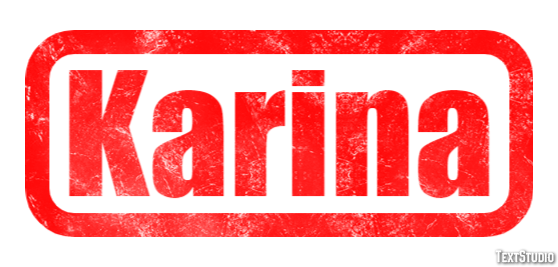 Karina Efekt tekstowy
