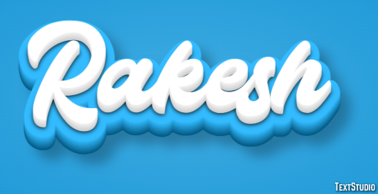 Rakesh Text Effect