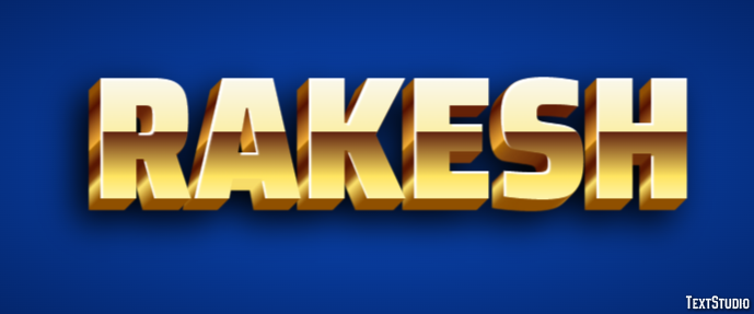 Rakesh Text Effect