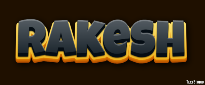 Rakesh Text Effect