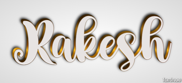 Rakesh Text effect