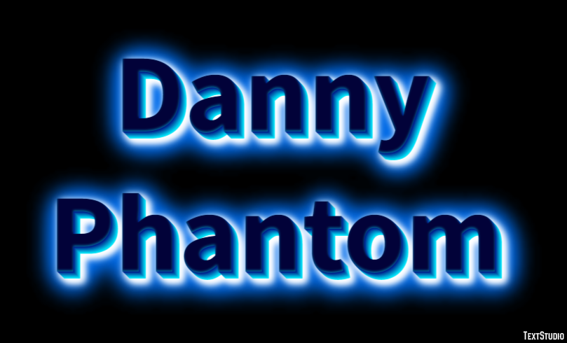 Danny Phantom Text Effect