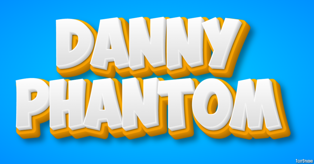 Danny Phantom Effetto testo