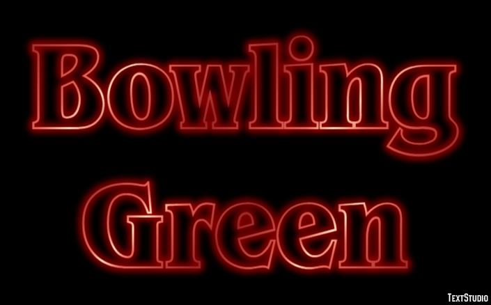 Bowling Green Effetto testo