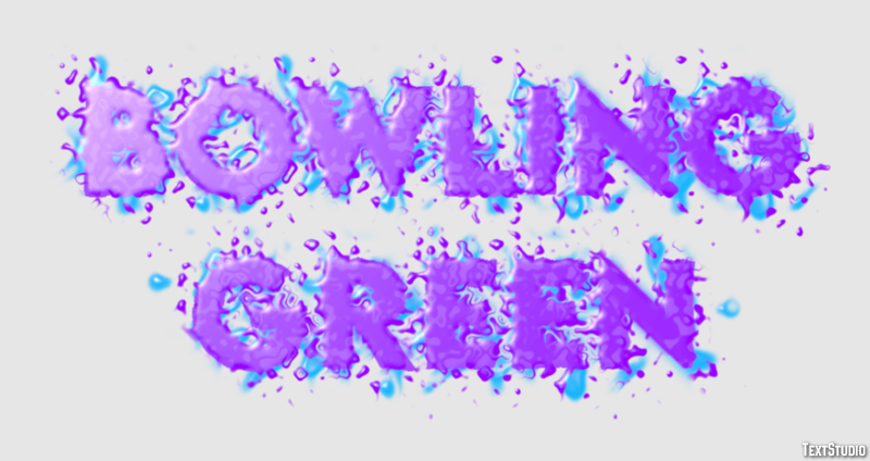 Bowling Green Effetto testo