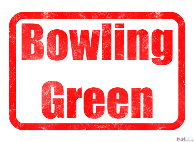 Bowling Green Effetto testo