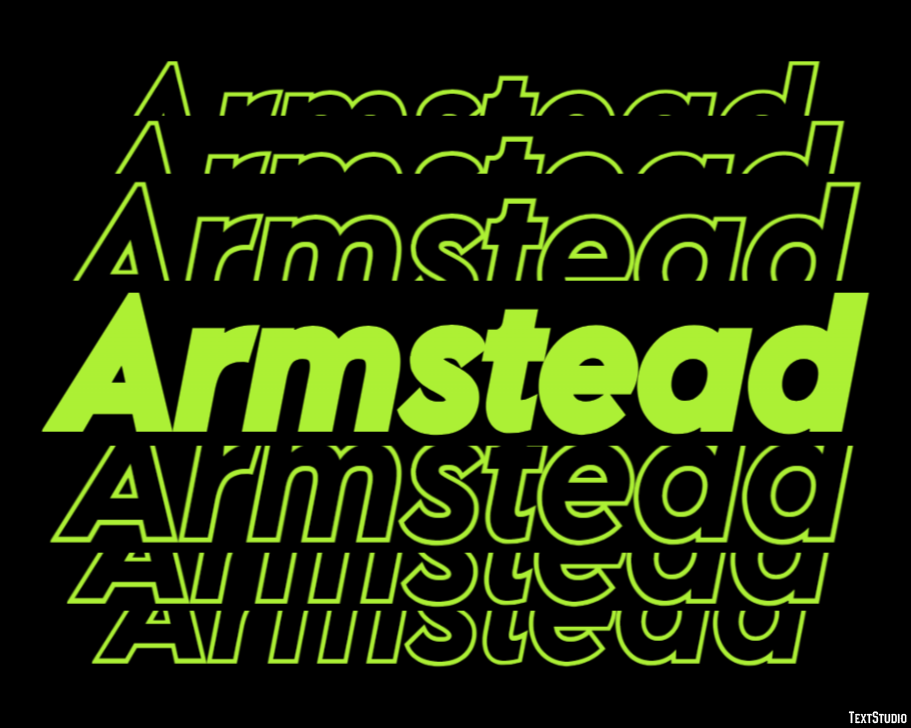 Armstead テキスト効果
