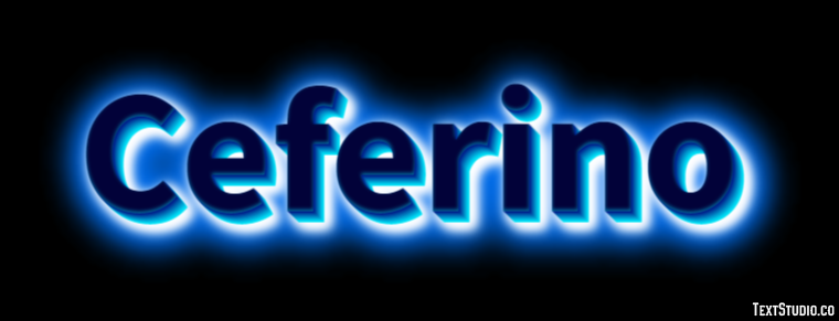 Ceferino Efecto de Texto