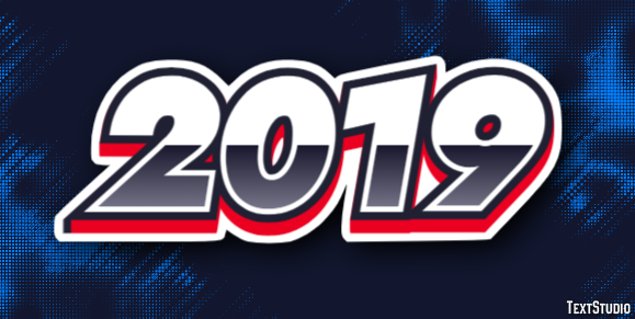 2019 Efecto de Texto