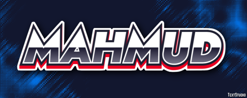 Mahmud Text Effect