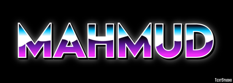 Mahmud Text Effect