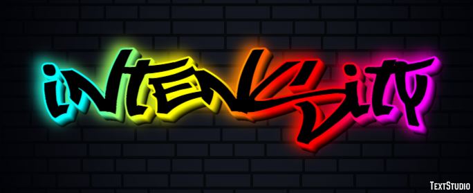 Intensity Text Effect