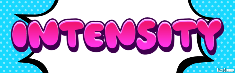 Intensity Эффект текста