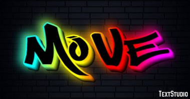 Move Tekst Effect
