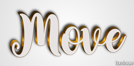 Move Text Effect