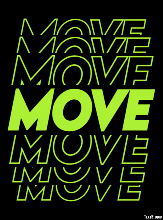 Move Text Effect