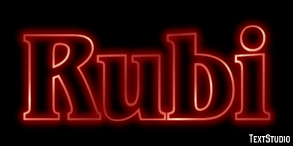 Rubi Text Effect