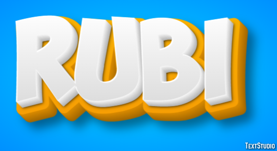 Rubi Text Effect