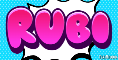 Rubi Text Effect