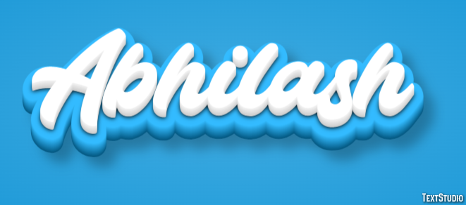 Abhilash Text Effect