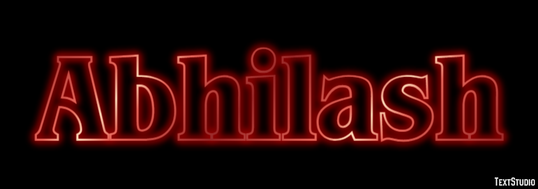 Abhilash Text Effect