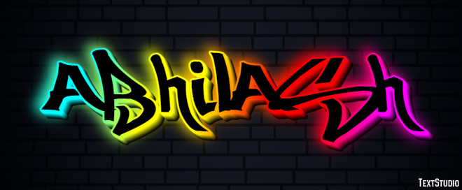 Abhilash Text Effect