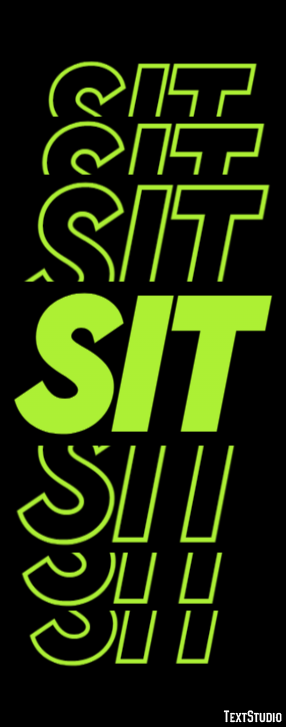Sit Texteffekt