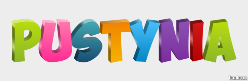 Pustynia Efekt tekstowy