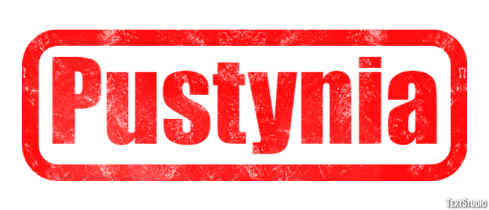 Pustynia Efekt tekstowy