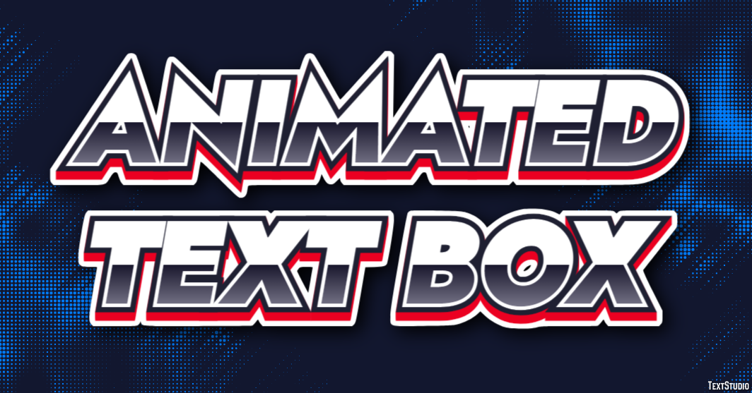 Animated Text Box Text Effect