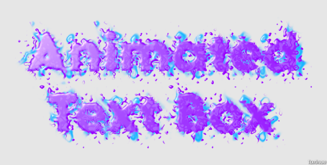 Animated Text Box Metin Efekti