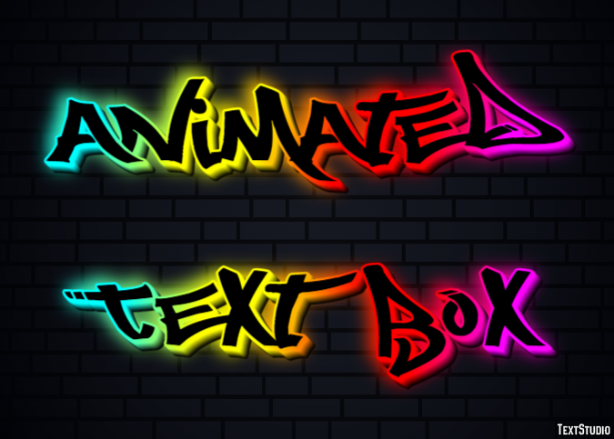 Animated Text Box テキスト効果