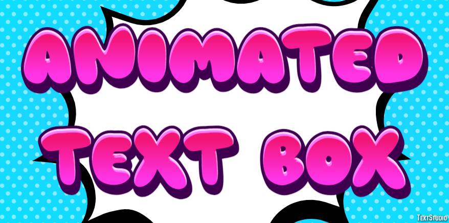 Animated Text Box Text Effect