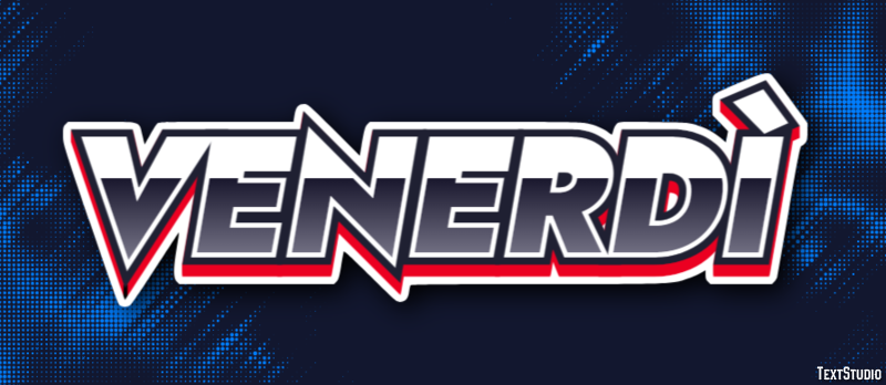 Venerdì Text effect
