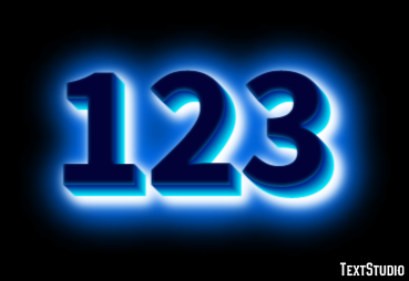 123 Effetto testo