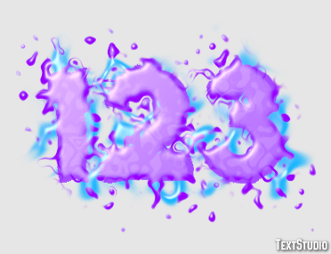 123 Effetto testo