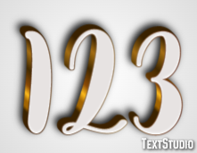 123 Effetto testo