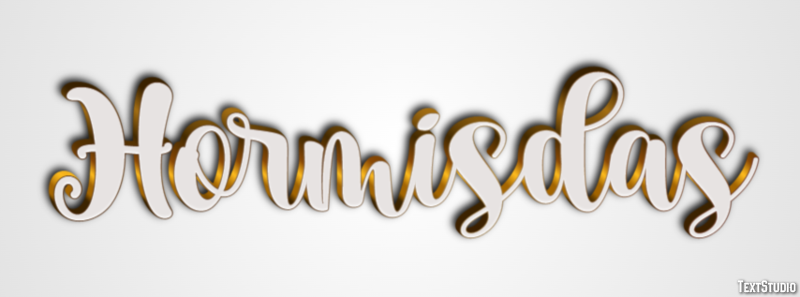 Hormisdas Efecto de texto