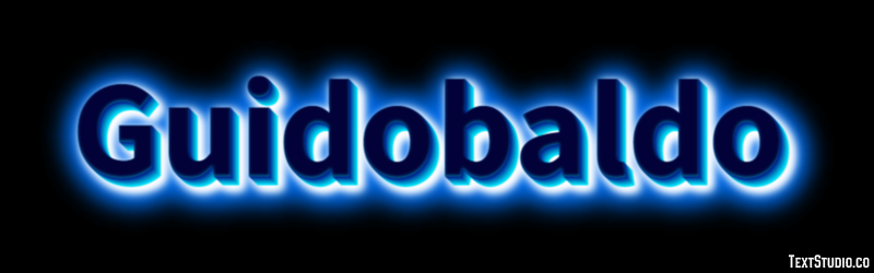 Guidobaldo Effetto testo