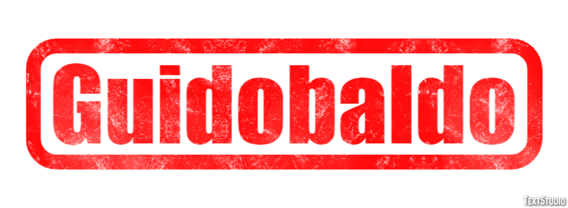 Guidobaldo Effetto testo