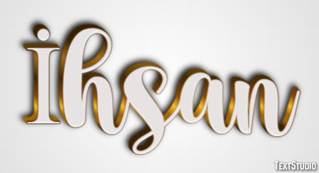 İhsan Efeito de texto
