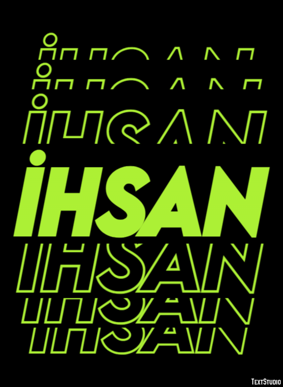 İhsan Эффект текста