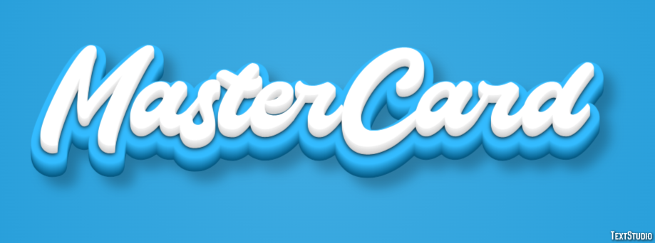 MasterCard Texteffekt