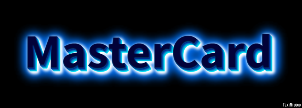 MasterCard Texteffekt