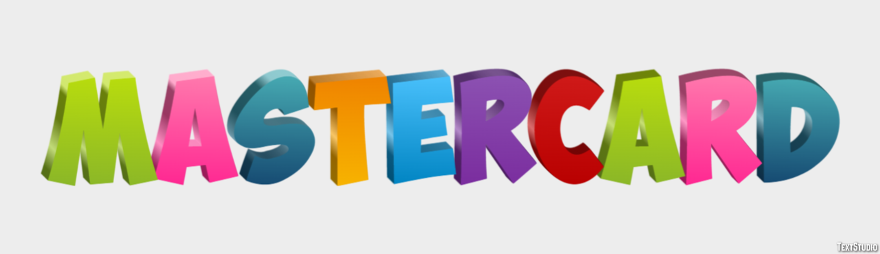 MasterCard Texteffekt