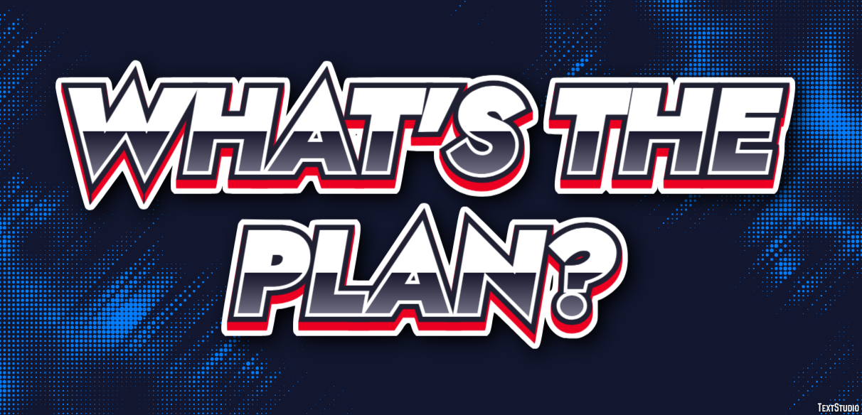 What's the plan? テキスト効果