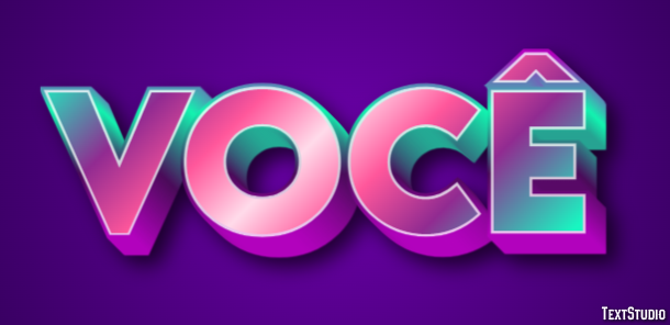 Você Texteffekt