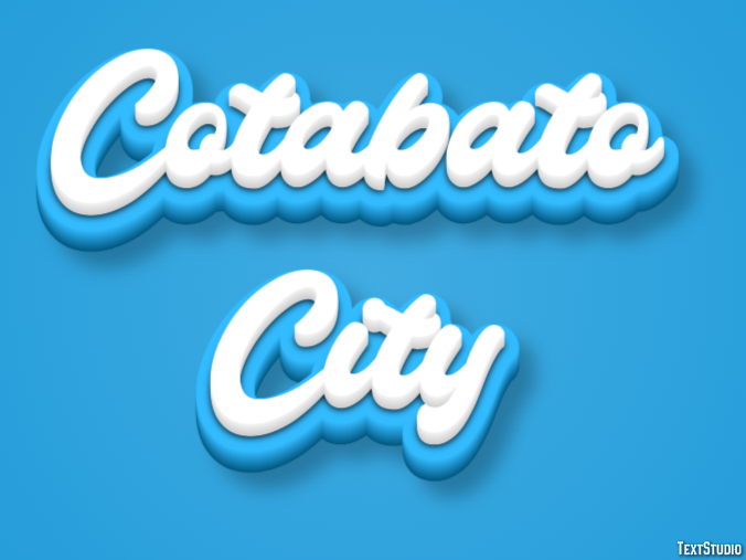 Cotabato City テキスト効果