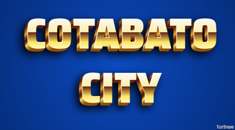 Cotabato City テキスト効果